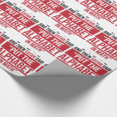 Und dann sagte Satan, dass "einsetzen Sie das Geschenkpapier (Ecke)