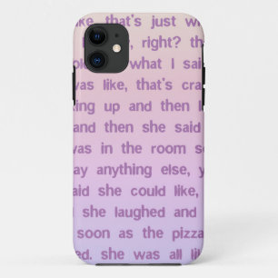 Und dann sagte sie Case-Mate iPhone hülle