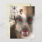 Und dann sah er den Mond Postkarte (Vorne/Hinten)