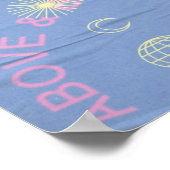 und darüber hinaus) poster (Ecke)