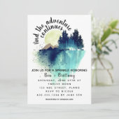 Und das Abenteuer setzt die Einladung fort (Stehend Vorderseite)