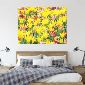 Und das Leben geht weiter Leinwanddruck (Insitu (Schlafzimmer))
