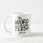 Und das Wort wurde Fleisch 2 Kaffeetasse (Links)
