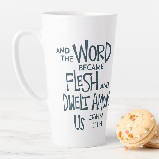 Und das Wort wurde Fleisch Milchtasse (Beispiel)