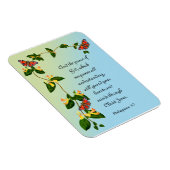 Und der Frieden Gottes, der den Bibelvers übertrif Magnet (Rechte Seite)