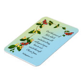 Und der Frieden Gottes, der den Bibelvers übertrif Magnet (Linke Seite)