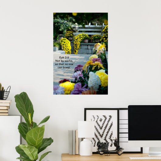 Und der Frieden Gottes, Poster (Heimbüro)