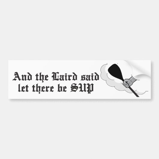 Und der Gutsherr sagte Autoaufkleber (Vorne)
