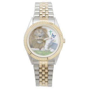 Und der Löwe wird beim Lamm liegen Armbanduhr