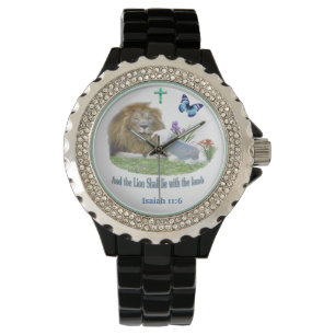 Und der Löwe wird beim Lamm liegen Armbanduhr