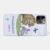 Und der Löwe wird beim Lamm liegen Case-Mate iPhone Hülle (Rückseite (Horizontal))