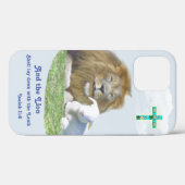 Und der Löwe wird beim Lamm liegen Case-Mate iPhone Hülle (Rückseite (Horizontal))