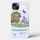 Und der Löwe wird beim Lamm liegen Case-Mate iPhone Hülle (Rückseite)