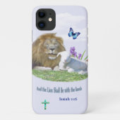 Und der Löwe wird beim Lamm liegen Case-Mate iPhone Hülle (Rückseite)