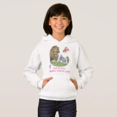 Und der Löwe wird beim Lamm liegen Hoodie (Vorne ganz)