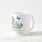 Und der Löwe wird beim Lamm liegen Kaffeetasse (VorderseiteRechts)