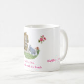 Und der Löwe wird beim Lamm liegen Kaffeetasse (VorderseiteRechts)