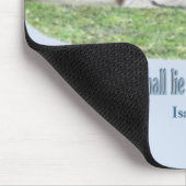 Und der Löwe wird beim Lamm liegen Mousepad (Ecke)