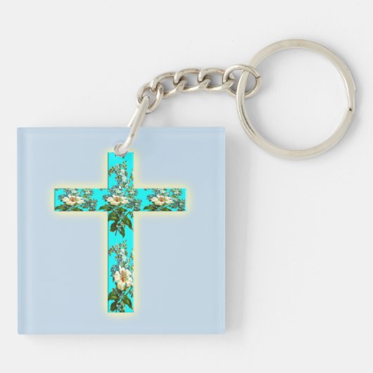 Und der Löwe wird beim Lamm liegen Schlüsselanhänger (Rückseite)