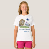 Und der Löwe wird beim Lamm liegen T-Shirt (Vorne ganz)