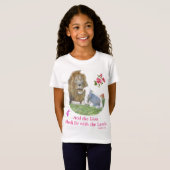 Und der Löwe wird beim Lamm liegen T-Shirt (Vorne ganz)