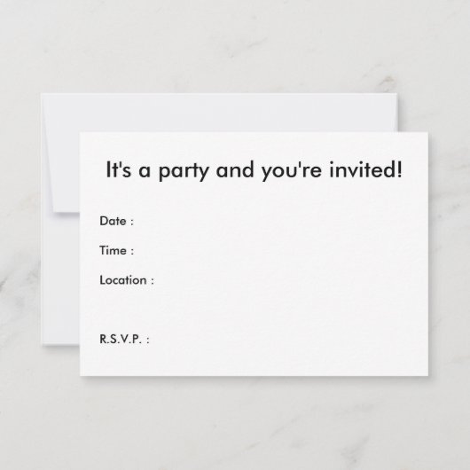 und der Sieger ist! Comicspracheblase Einladung (Rückseite)