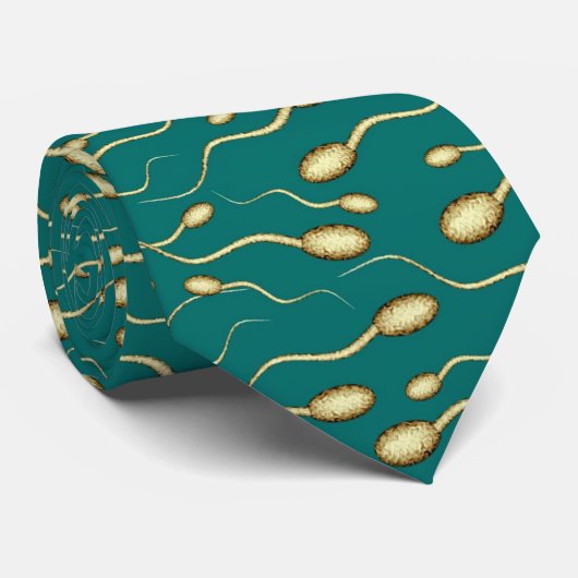 UND DER SIEGER IST… (Samenzellenentwurf) ~~ Krawatte (Gerollt)