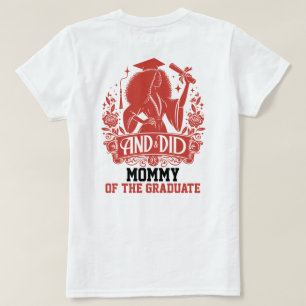 UND DID Urban Female Silhouette Trendy Abschluss T-Shirt