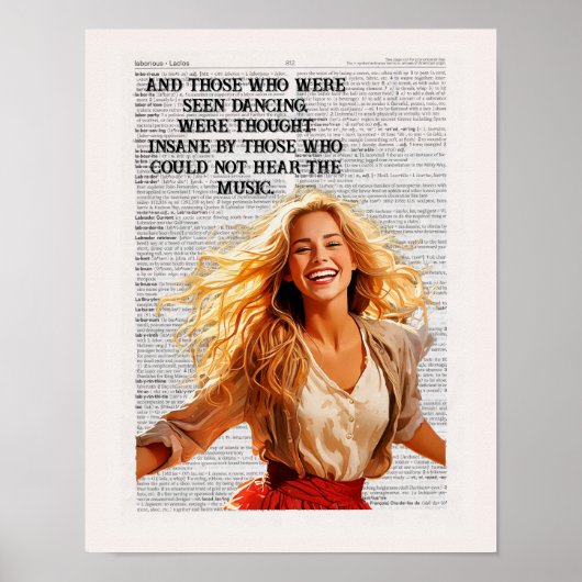 Und die, die tanzen gesehen haben ~~~ poster (Vorne)