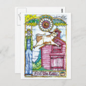 Und die Kuh Postkarte (Vorne/Hinten)