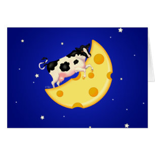 Und die Kuh sprang über den Käse-Mond