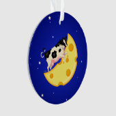 Und die Kuh sprang über den Mond Ornament (Vorderseite)