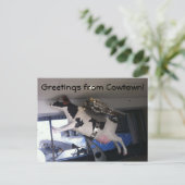 Und die Kuh sprang über den Mond Postkarte (Stehend Vorderseite)