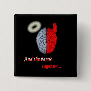 Und die Schlacht wütet (Gut gegen Böse) Button