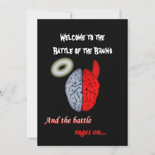 Und die Schlacht wütet (Gut gegen Böse) Einladung