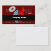 Und die Schlacht wütet (Gut gegen Böse) Visitenkarte (Vorne/Hinten)