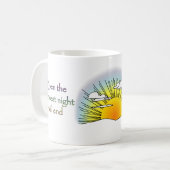 Und die Sonne wird aufsteigen Kaffeetasse (Vorderseite Links)