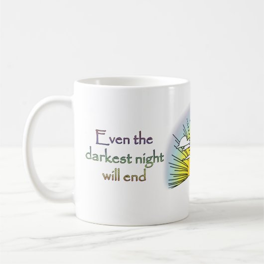 Und die Sonne wird aufsteigen Kaffeetasse (Links)