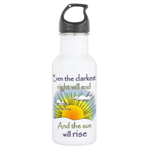 Und die Sonne wird aufsteigen Trinkflasche