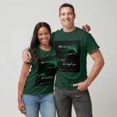 "Und die Sterne steigen nie… " T-Shirt (Unisex)