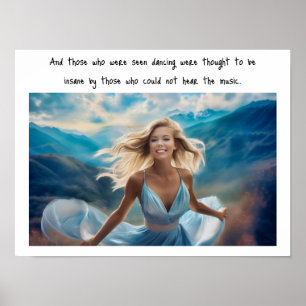 Und diejenigen, die tanzen gesehen haben *** poster