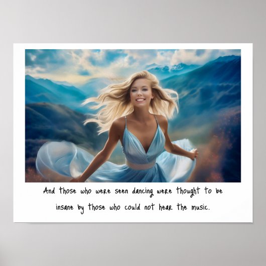 Und diejenigen, die tanzen gesehen haben *** poster (Vorne)