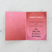 Und dieses ist das Zeugnis Weihnachten (Innenseite)