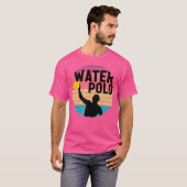 Und dominieren oder ertrunken Wasserpolo-Meme T-Shirt (Vorne ganz)