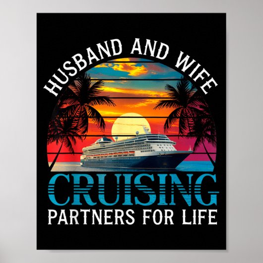 Und Ehemann Ehefrau Kreuzfahrtpartner Leben Poster (Vorne)