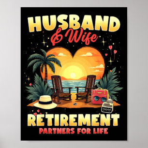 Und Ehemann Ehefrau Ruhestand Partner Paare Poster