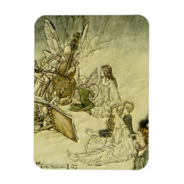 Und ein Fairy Song - Arthur Rackham Magnet