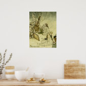 Und ein Fairy Song - Arthur Rackham Poster (Küche)