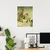 Und ein Fairy Song - Arthur Rackham Poster (Heimbüro)