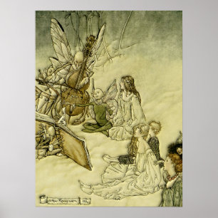 Und ein Fairy Song - Arthur Rackham Poster
